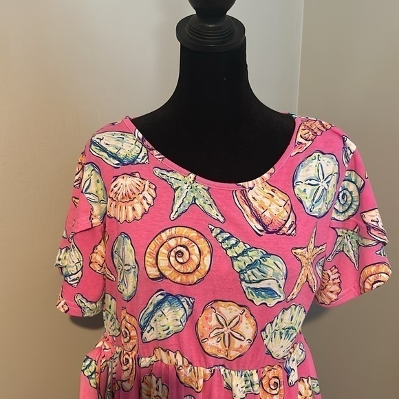 NWT Simply Southern L party dress shells   D - Picture 2 of 10